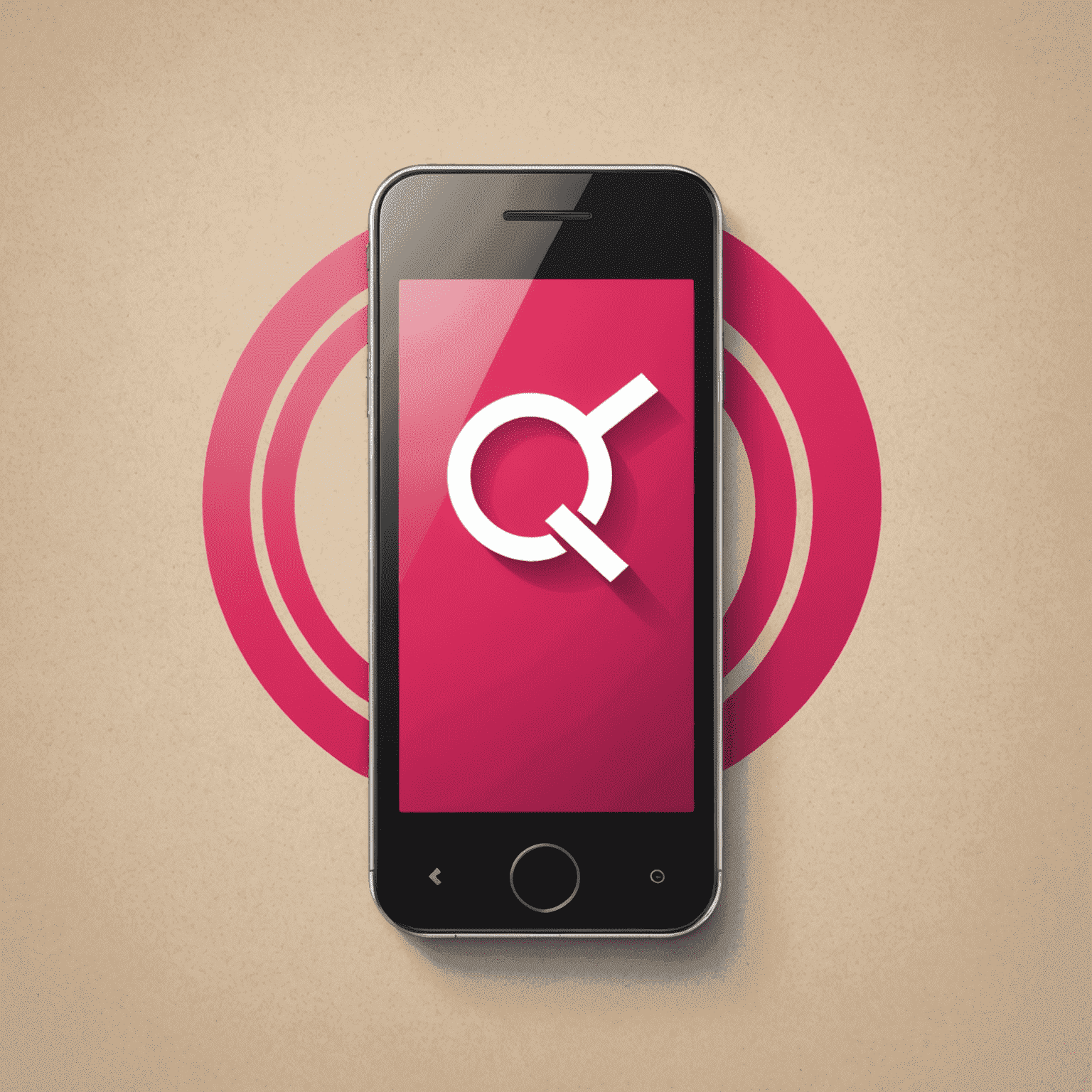 mobipolu logo featuring a stylized mobile phone icon with red and pink accents